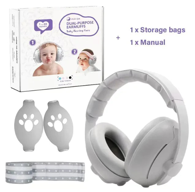 Casque anti-bruit bébé pour voyages et événements