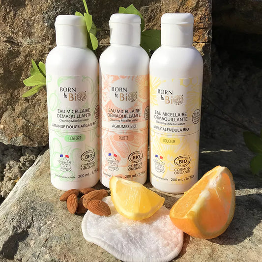 Eau Micellaire Démaquillante Agrumes - Certifiée Bio