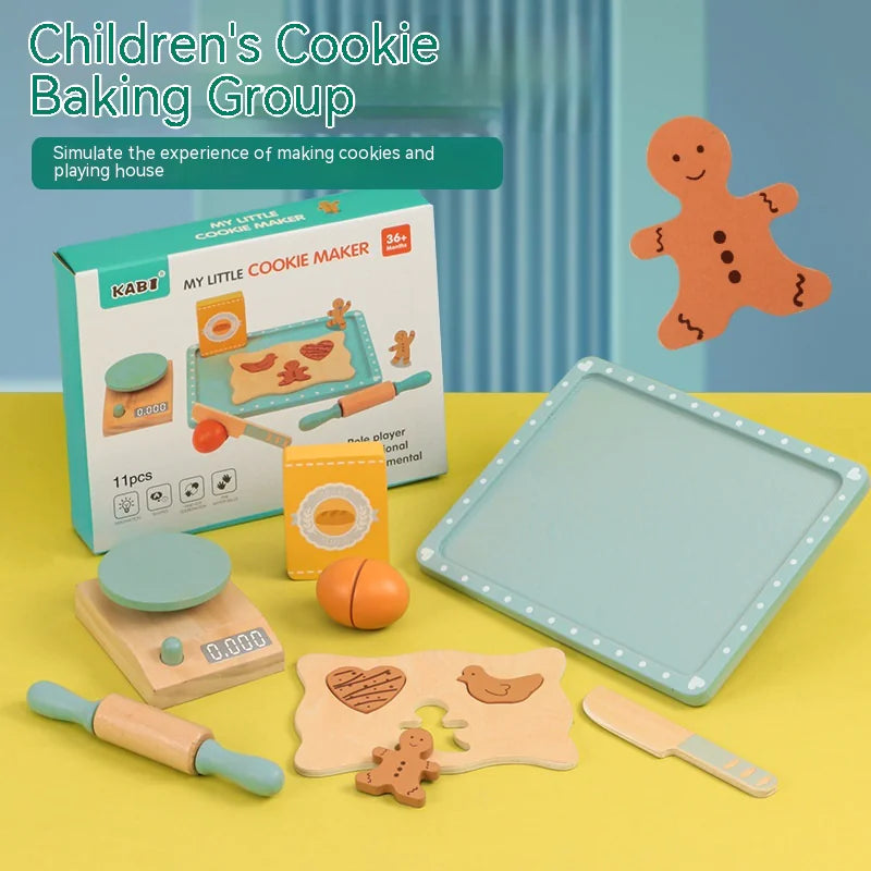 Ensemble de Jeu de Thé en Bois – Jouet Éducatif