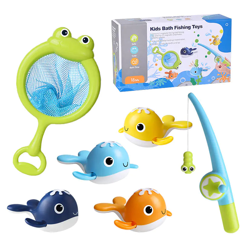 Jeu de bain baleine multifonctions enfants motricité