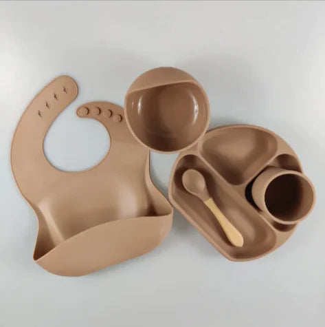 accessoires repas bébé kit repas silicone