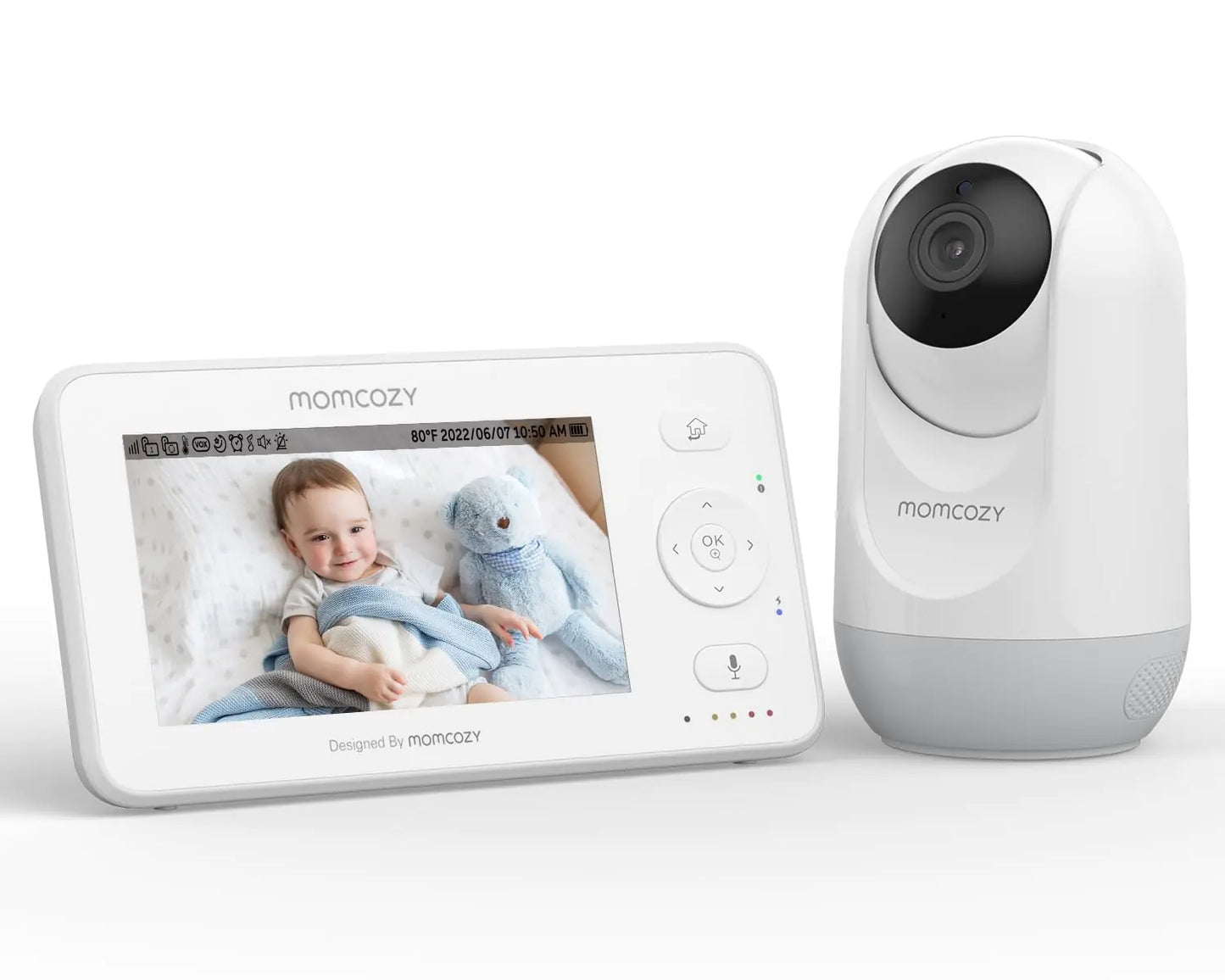 babyphone video Momcozy 4.3 pouces HD sans wifi