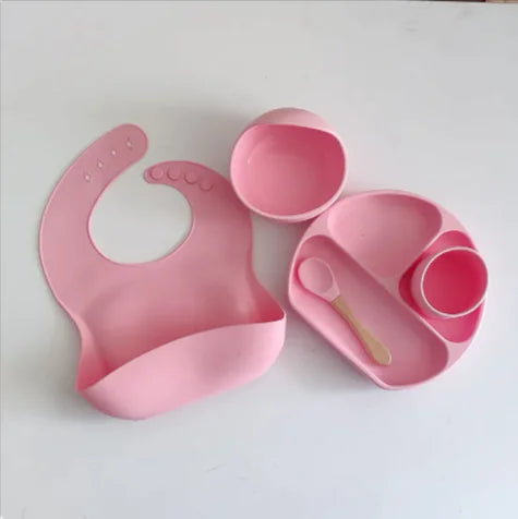 cuillères silicone bébé ergonomiques