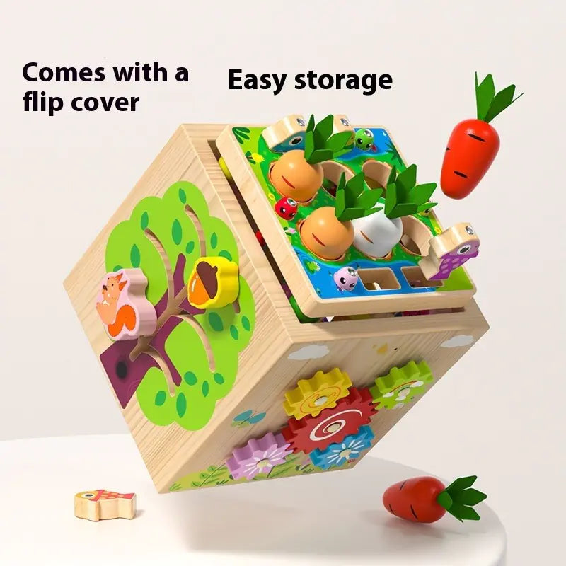 jouet motricité fine bois