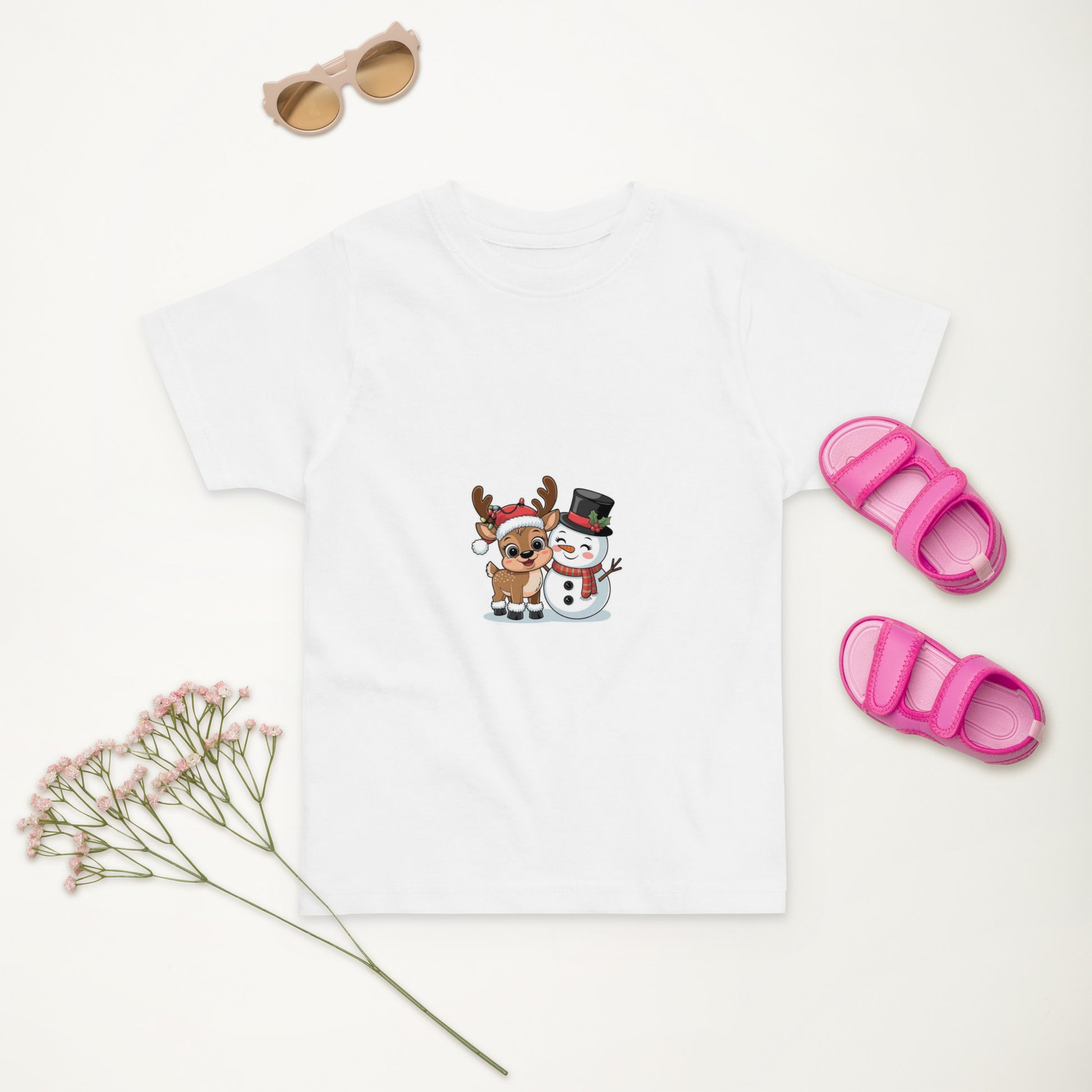 tshirt enfant personnalisable porté jersey coton