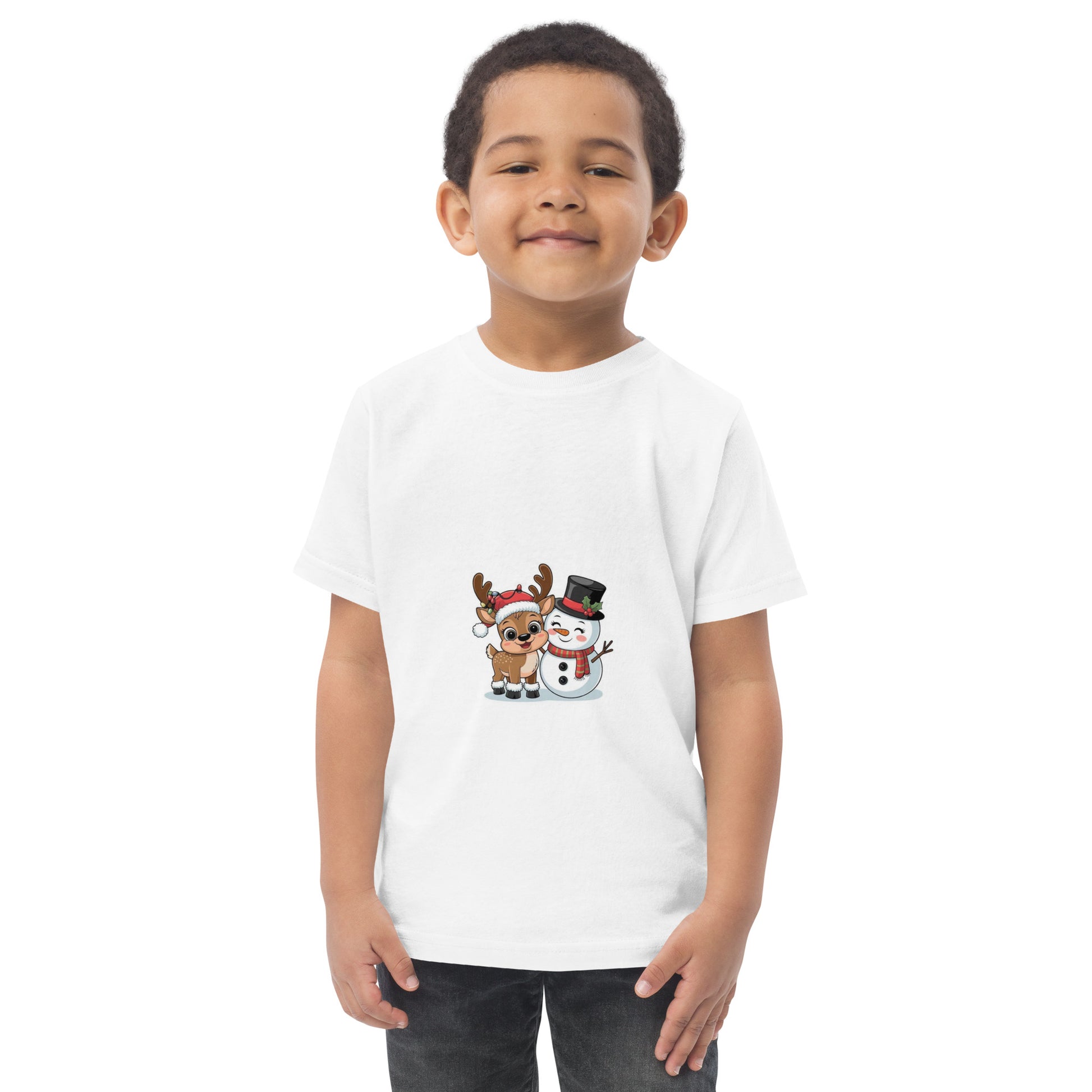 tshirt enfant personnalisable en jersey blanc