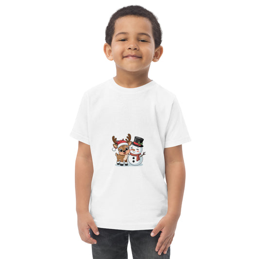 tshirt enfant personnalisable en jersey blanc